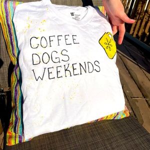 Hand painted shirt 💚